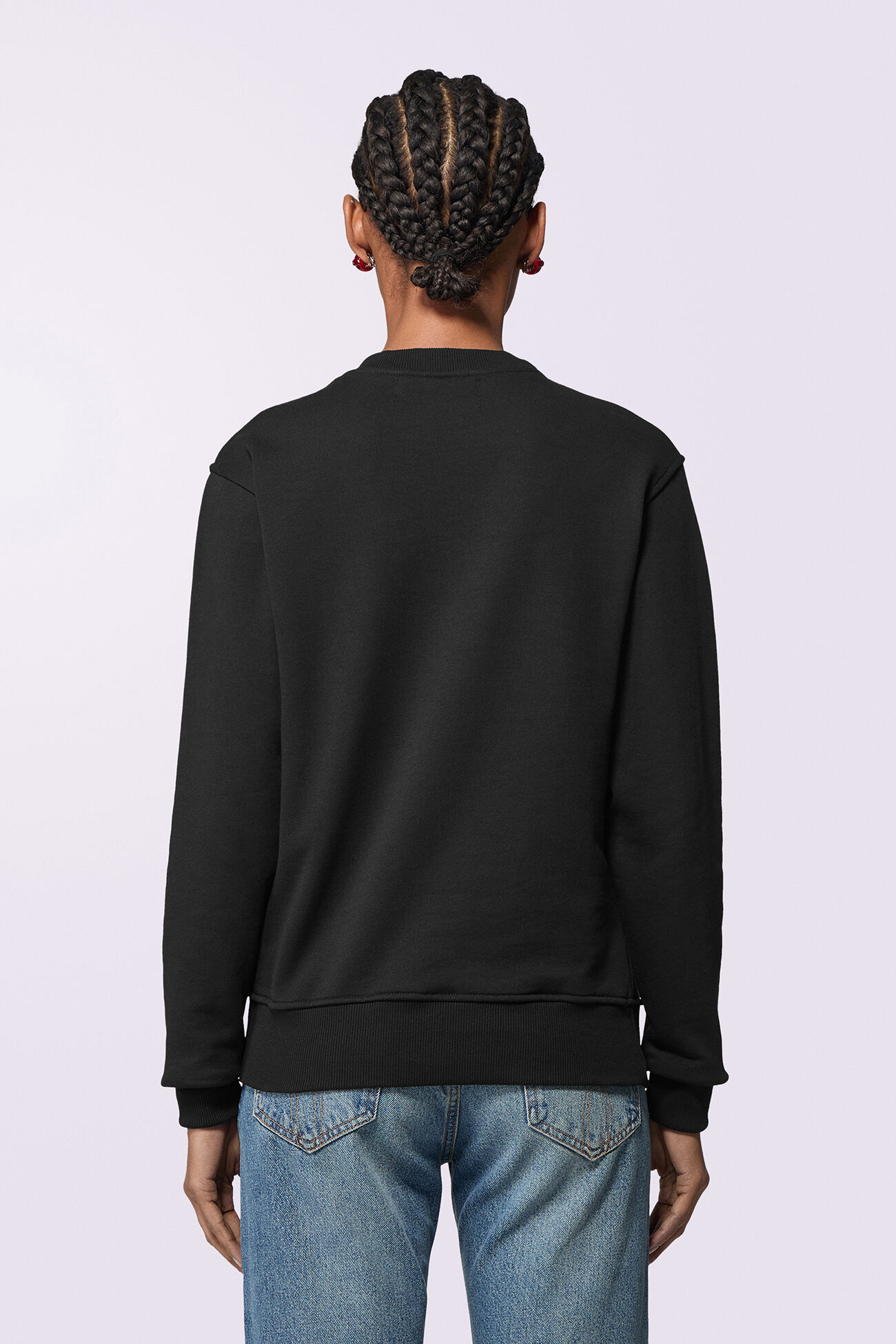 Unisex Digital Love Club Sweatshirt Black